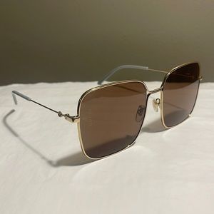 Gucci Womens Brown Sunglasses New